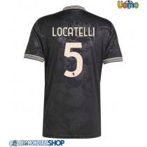 Maglie da calcio Juventus Manuel Locatelli #5 Terza Maglia 2025-26 Manica Corta